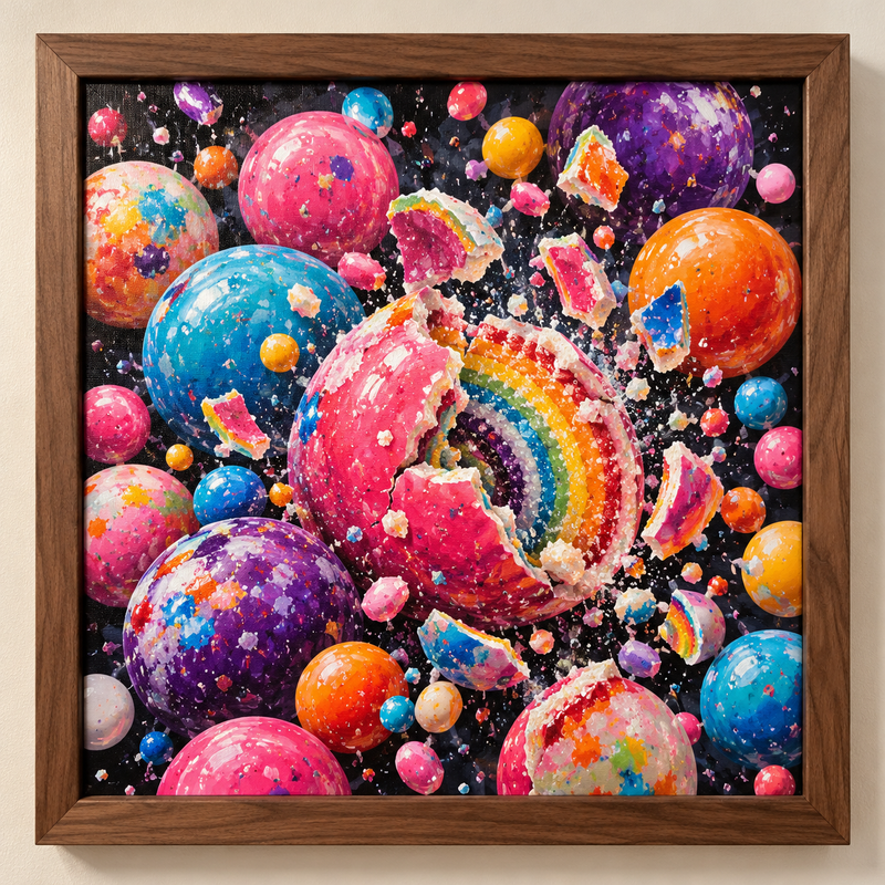 Canvas Print - Jaw breaker