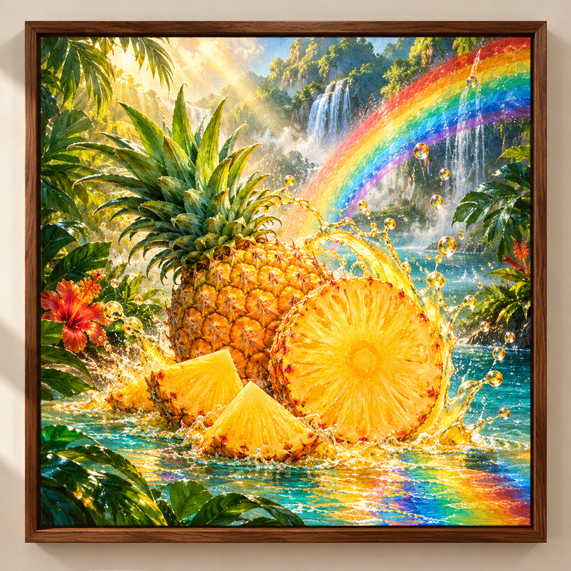Canvas Print - Pineapple Ziki
