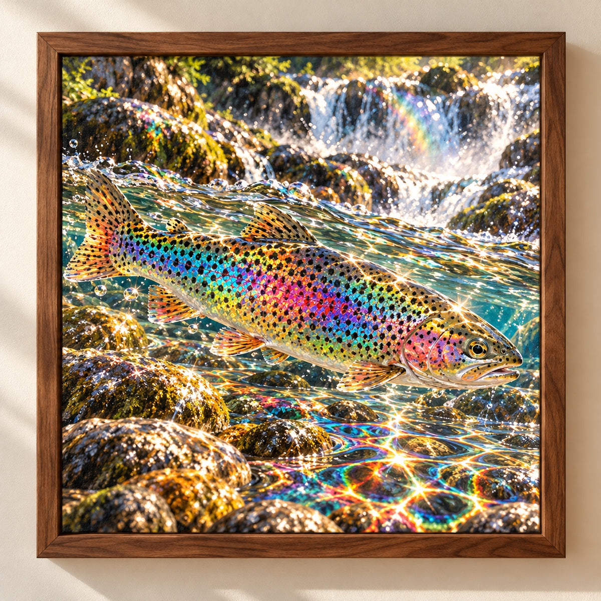 Canvas Print - Rainbow Troutz