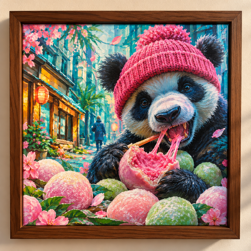 Canvas Print - Mochi